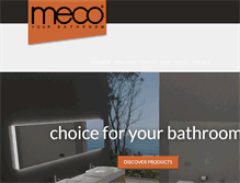 Tablet Screenshot of meco.com.au