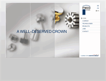 Tablet Screenshot of meco.ch