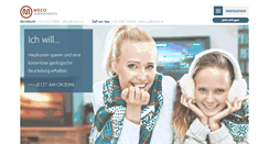 Desktop Screenshot of meco.at